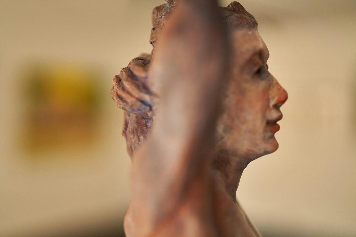 Michael Armstrong Bronze Sculpture
