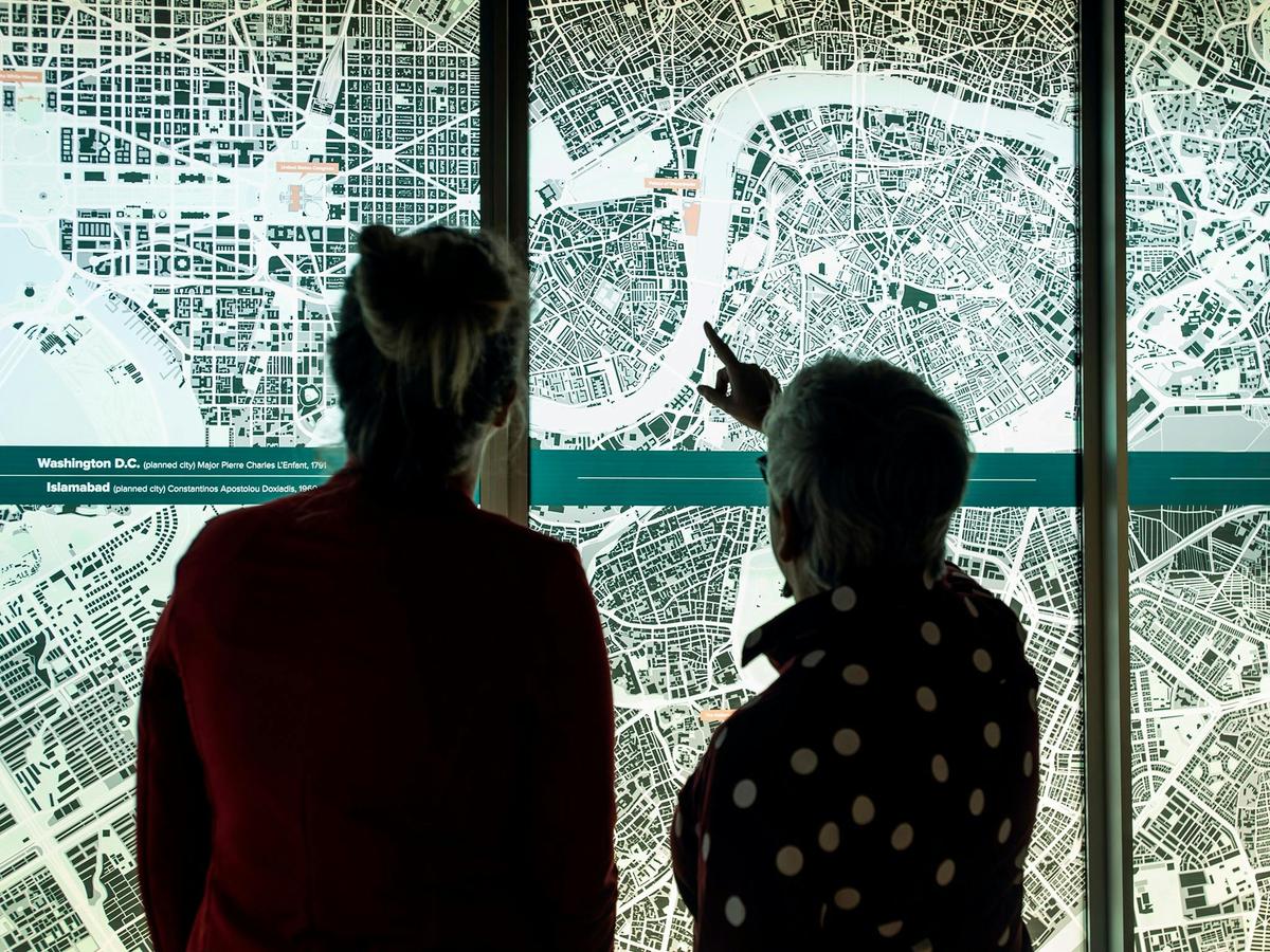 Exploring the Nolli maps at the National Capital Exhibition