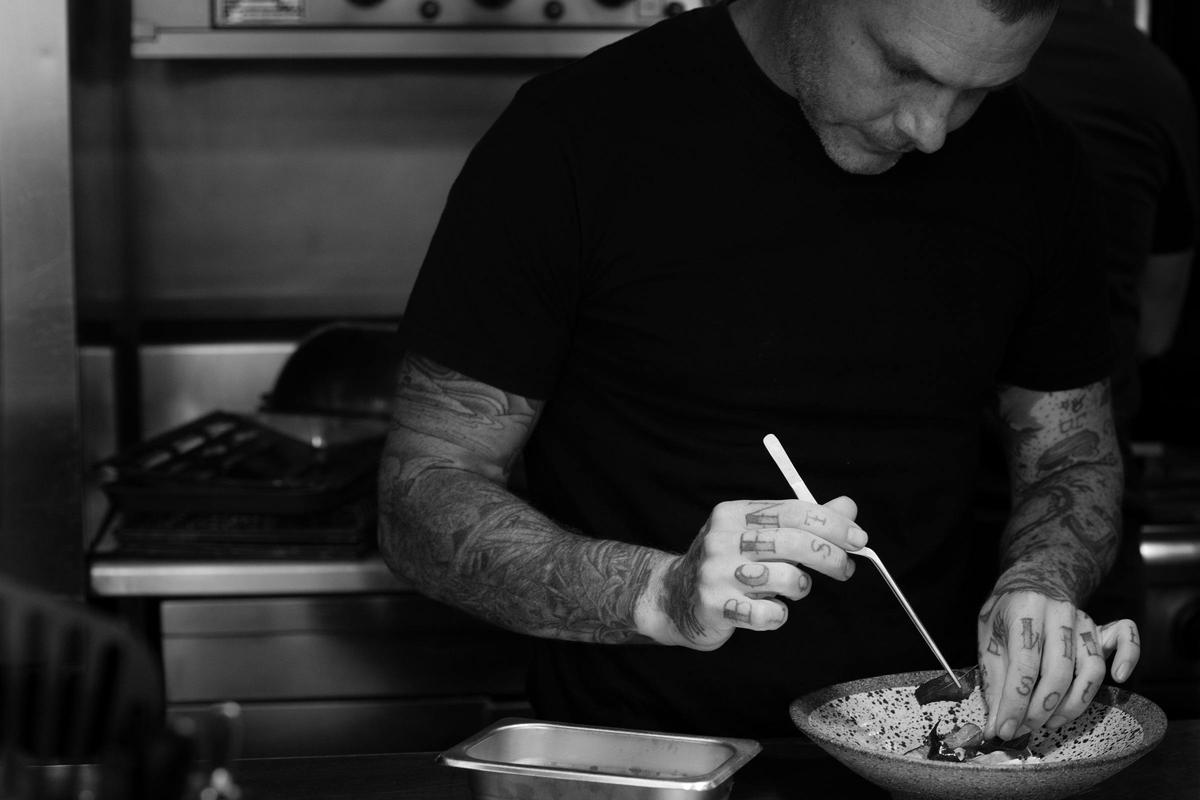 Malcolm Hanslow Plating up a Dish