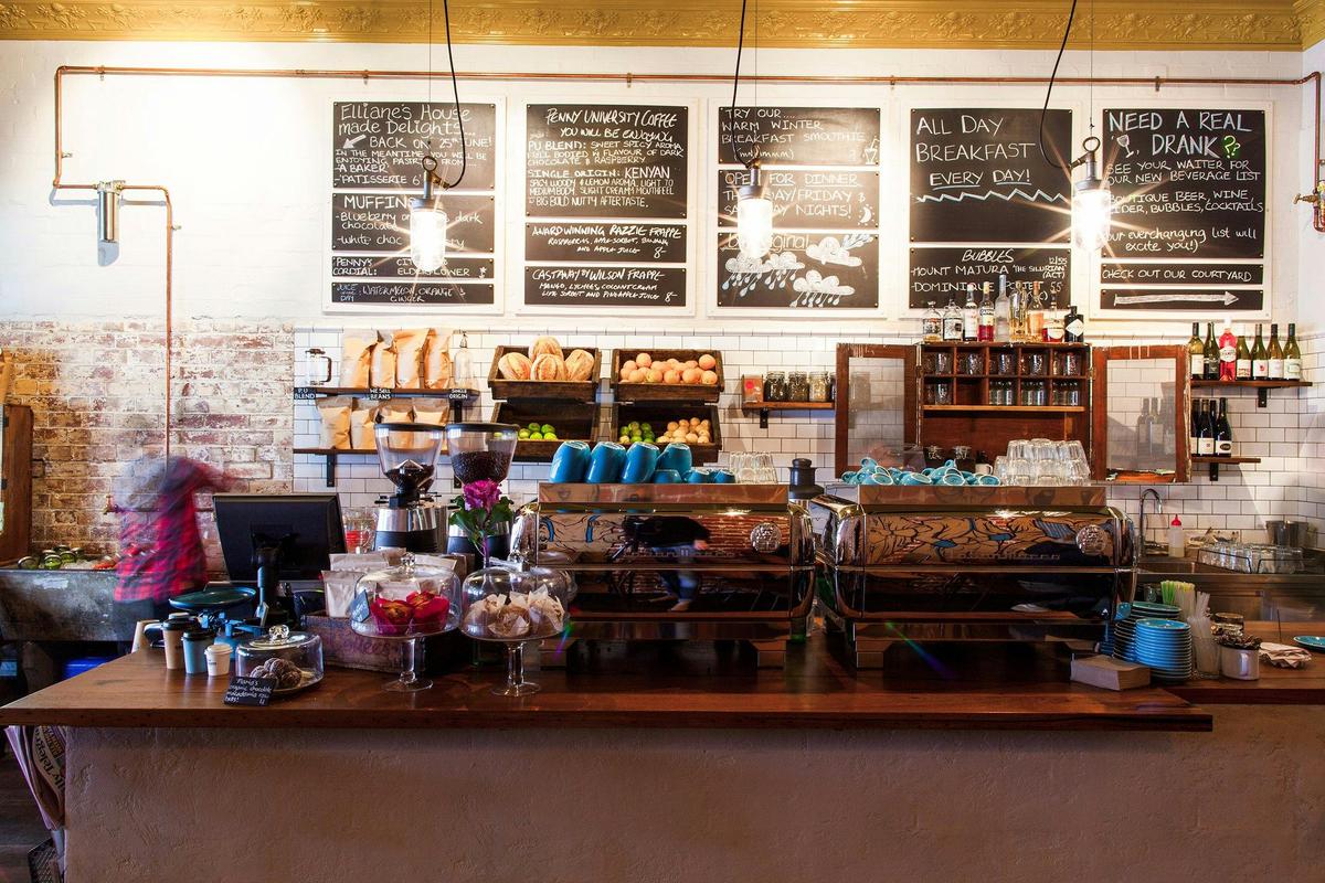 Fresh bread and all day breakfast