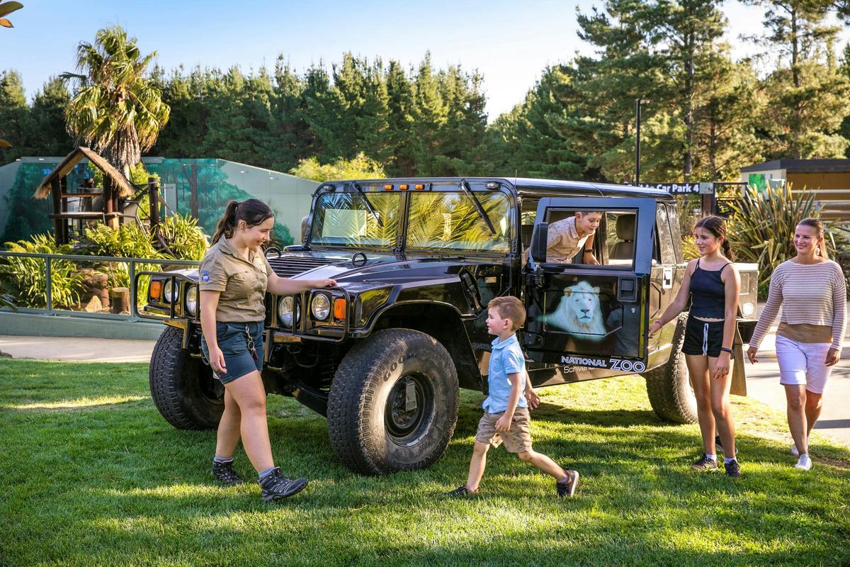 The Hummer - one of the vehicles you can choose for our Wild Night ZooVenture Tours