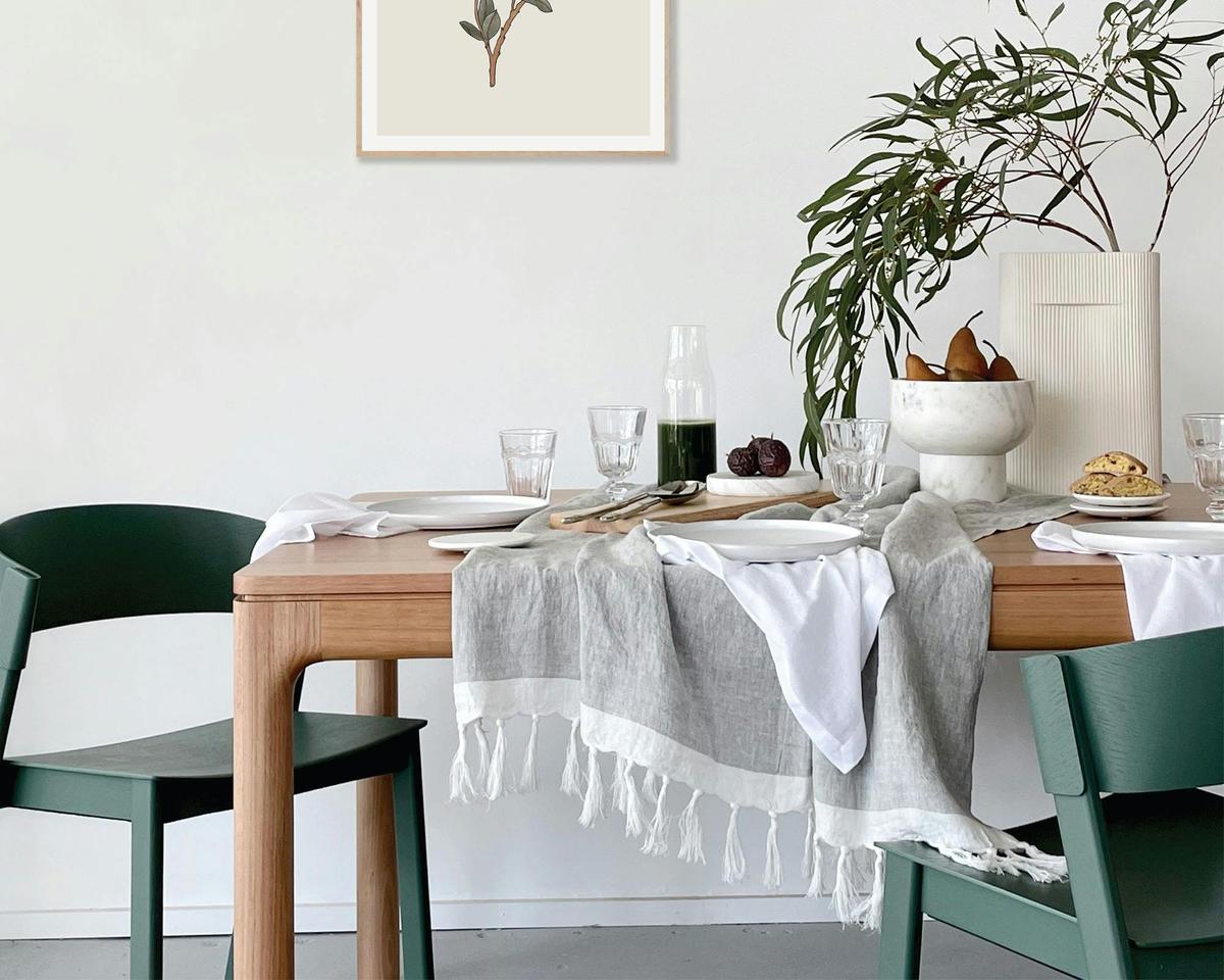 Finn Dining Table in Tasmanian Oak by Studio Pip