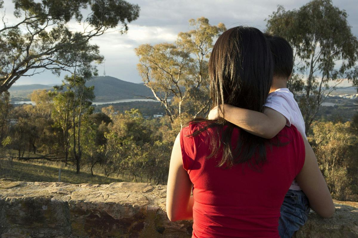 Views to Black Mountain and Telstra Tower