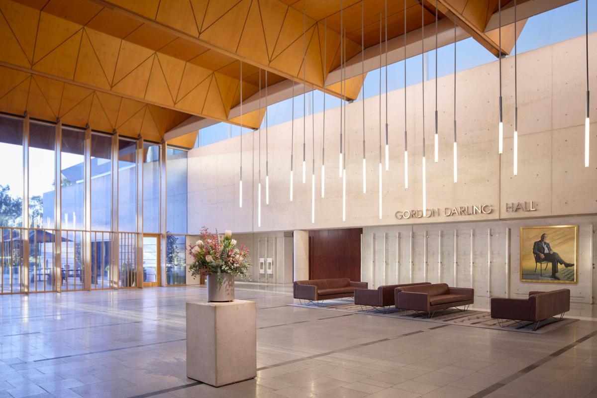National Portrait Gallery’s Gordon Darling Hall, with Jiawei Shen’s L. Gordon Darling AC CMG 2006