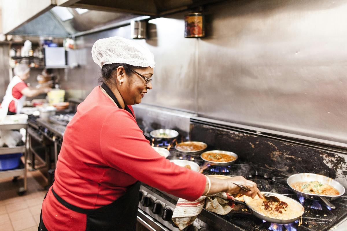 A wide range of dishes to choose from