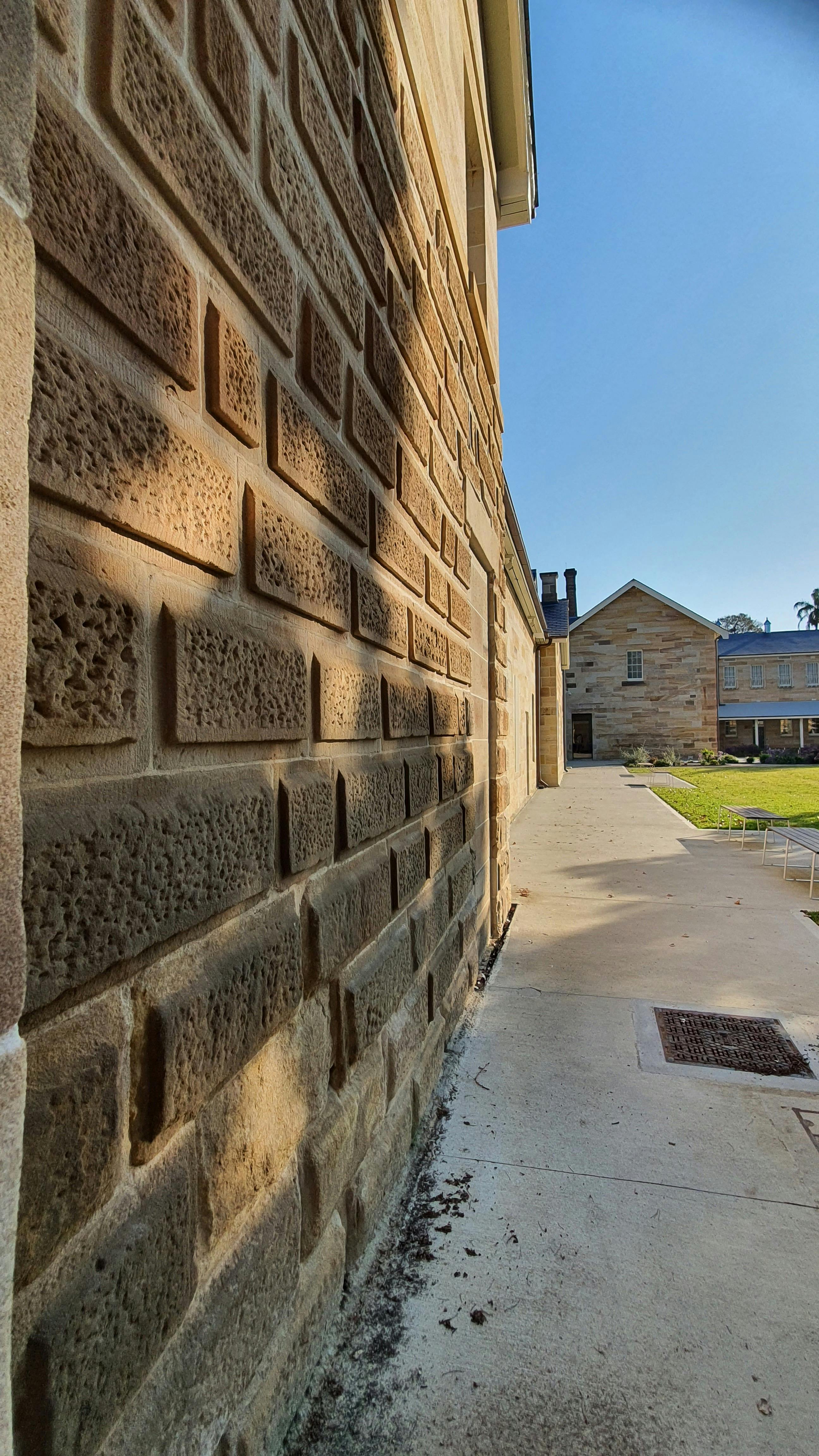 1818 Wall at the rear of the first female hospital in Australia