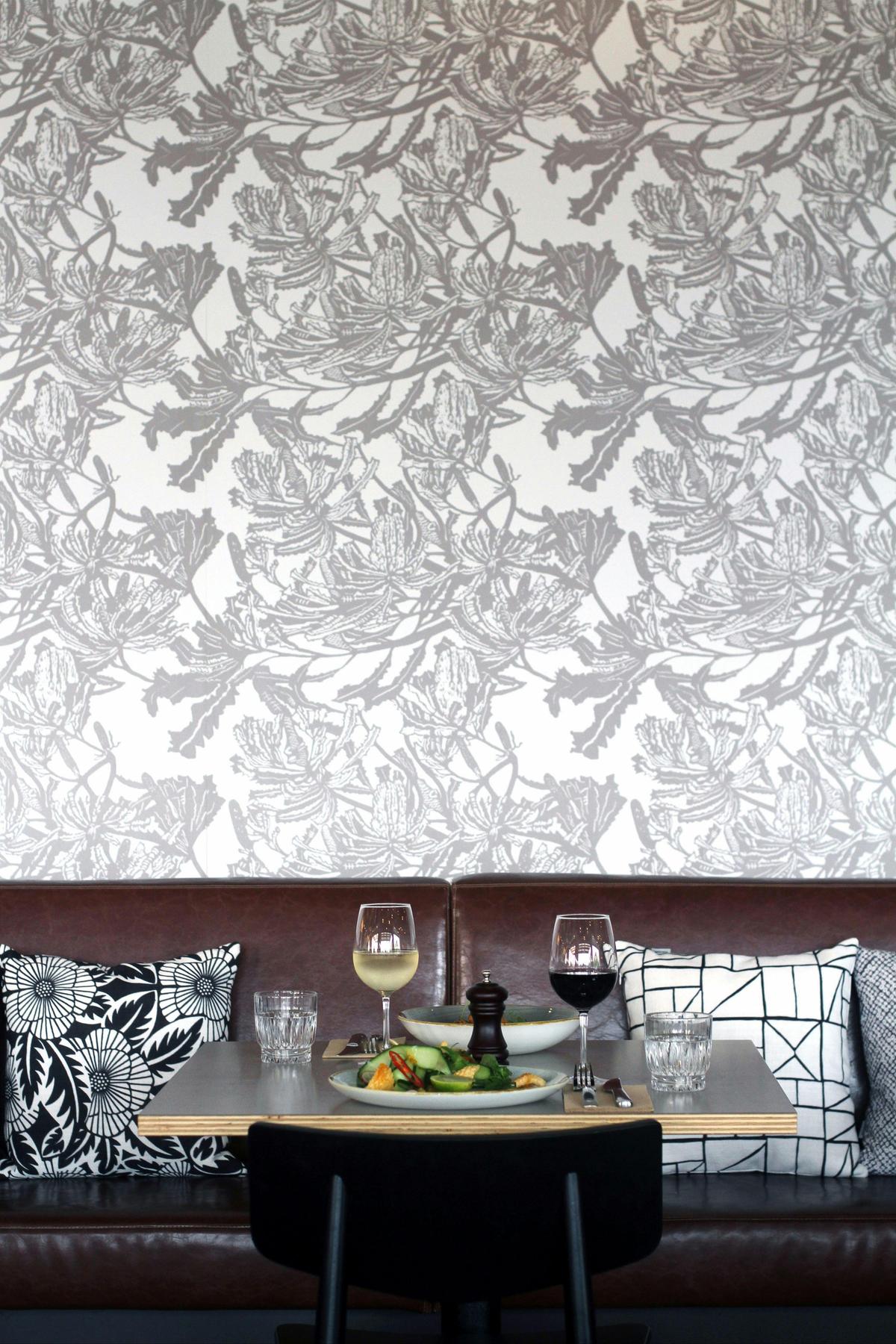 No.10 Restaurant + Bar interior