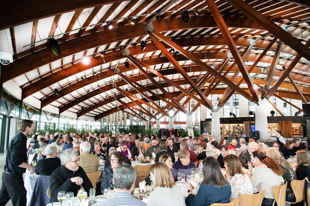 Dining at the Village Centre