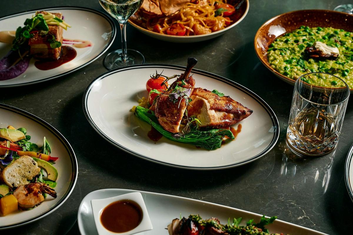 Seasonal plates, local ingredients and a menu made for dining above Melbourne.