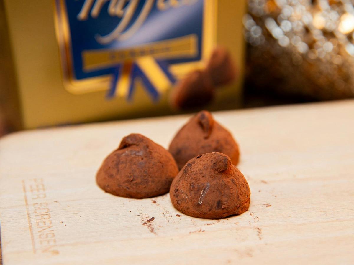 Gourmet chocolate truffles