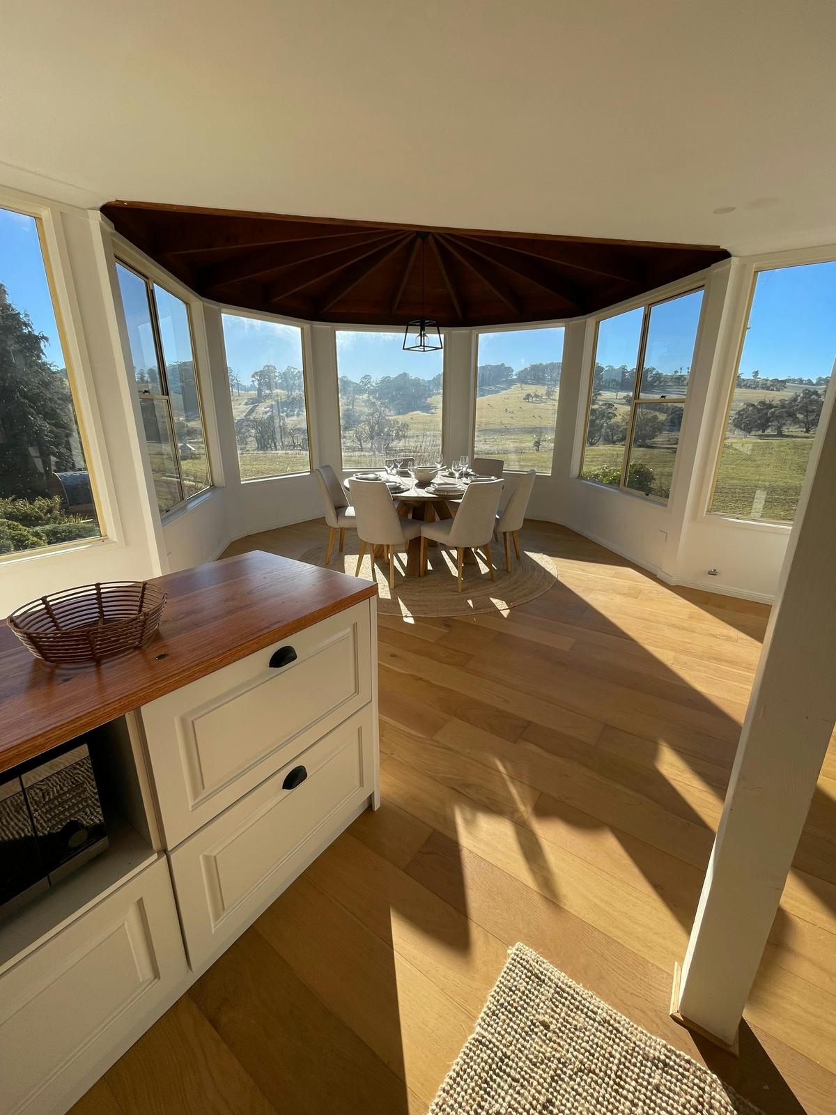 Kitchen to dining