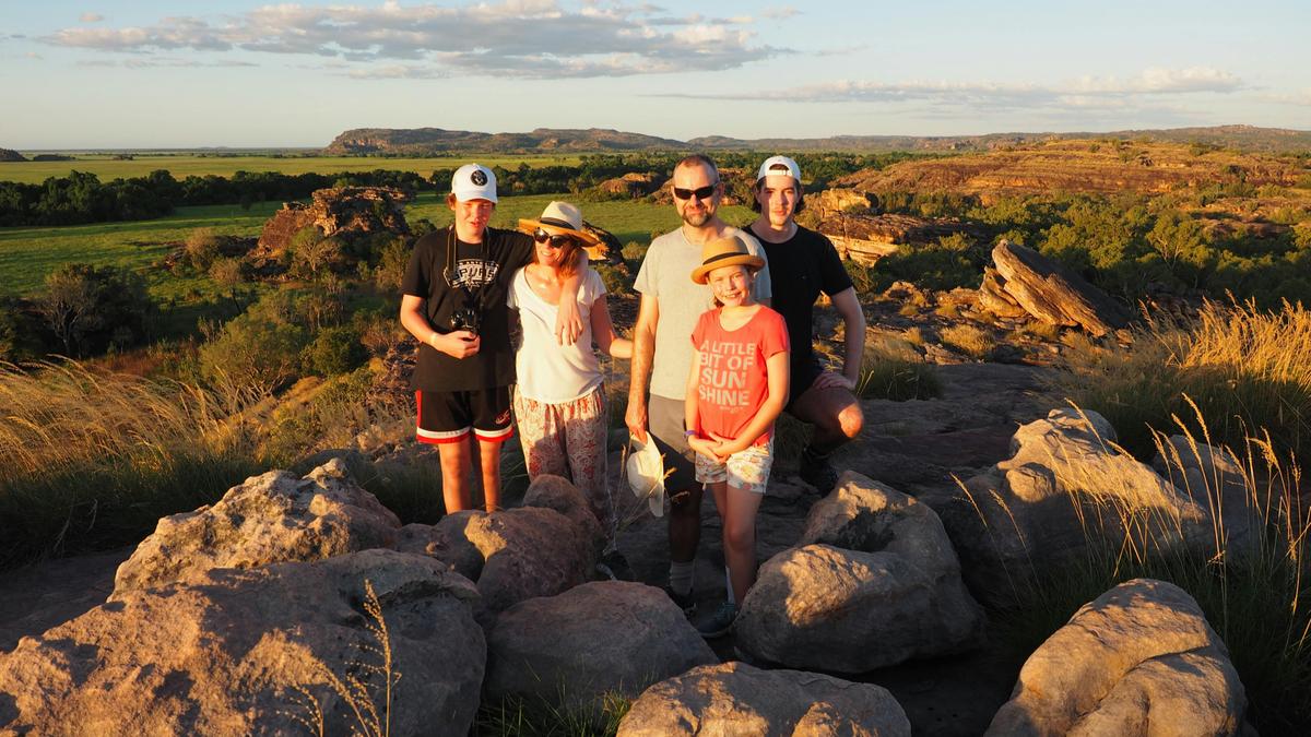Sunset at Ubirr Rock Kakadu National park