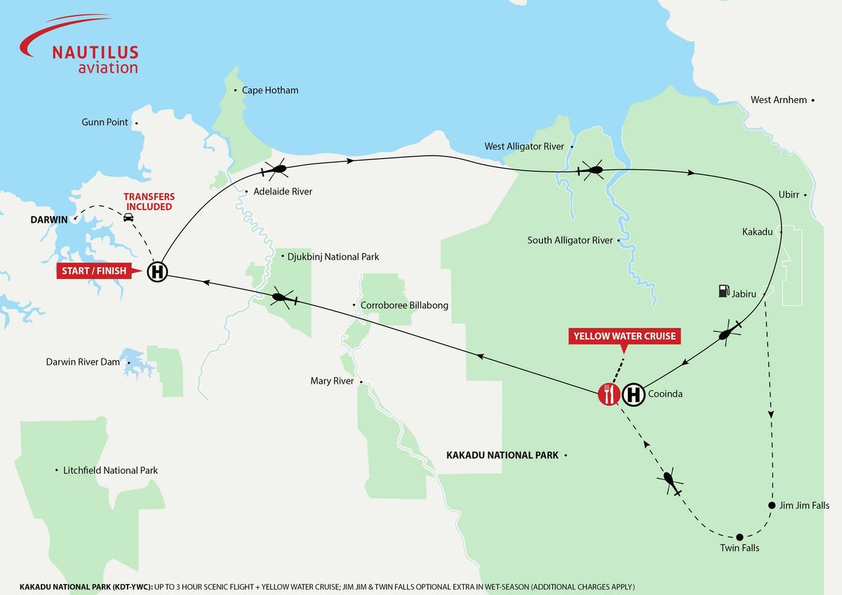 Kakadu National Park Helicopter Scenic Flight