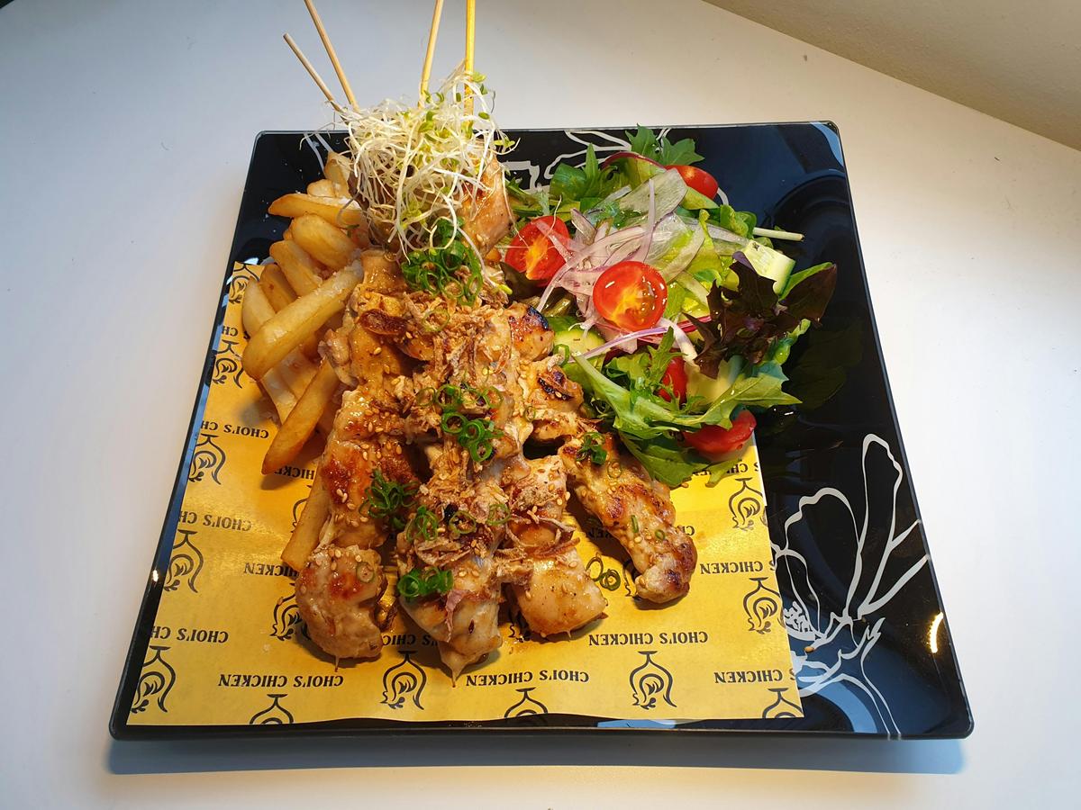 Grilled Chicken Skewers