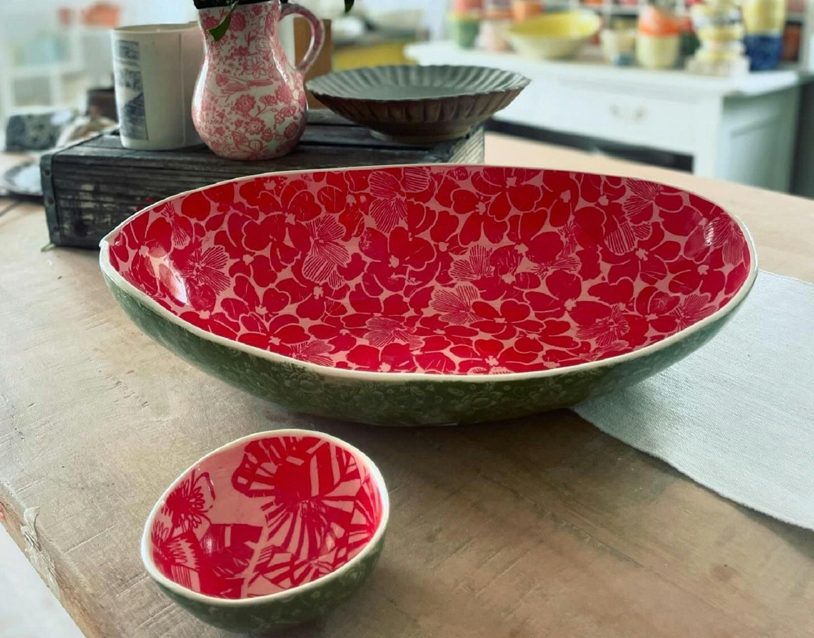 Handmade porcelain bowls