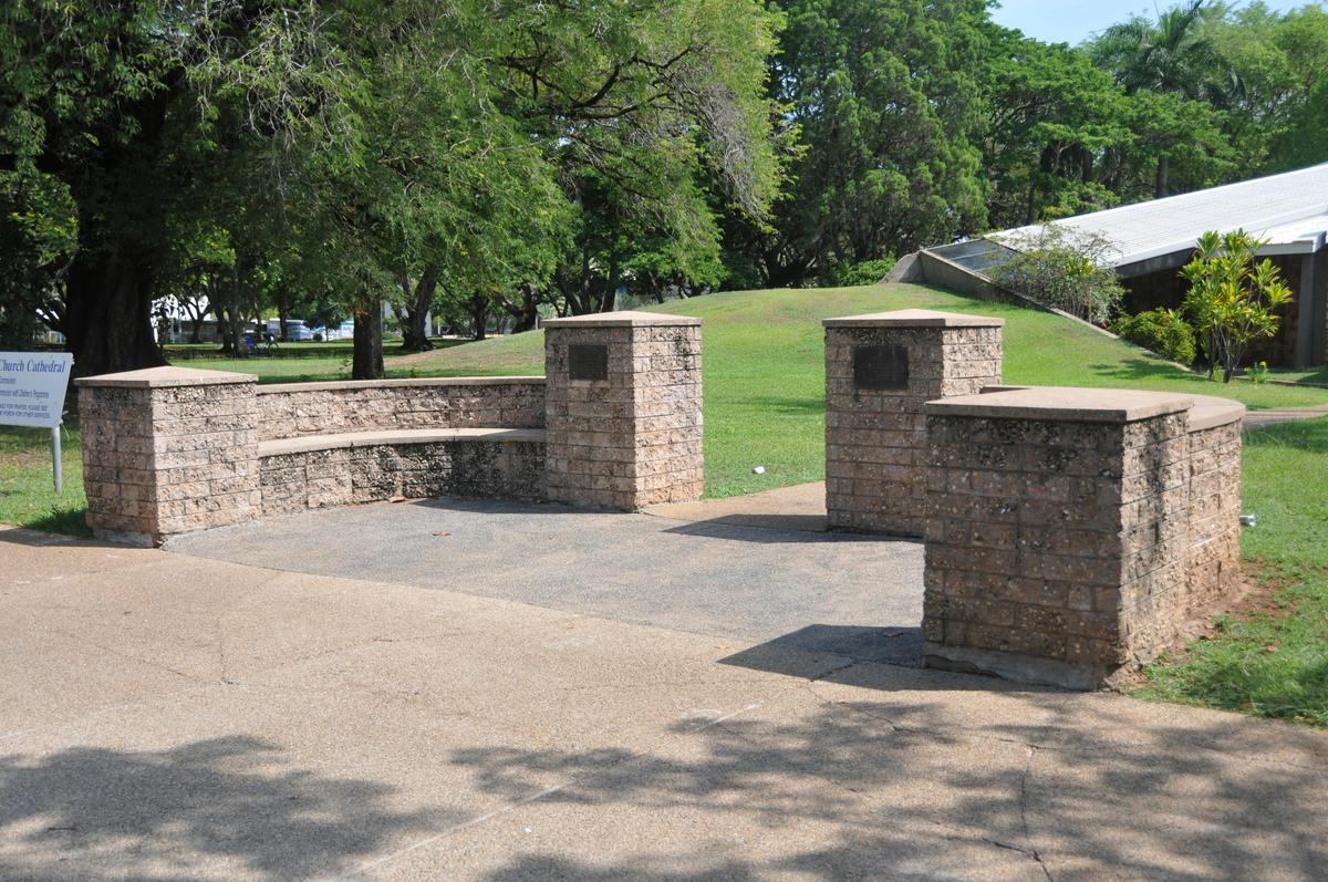 Entrance and shaded garden