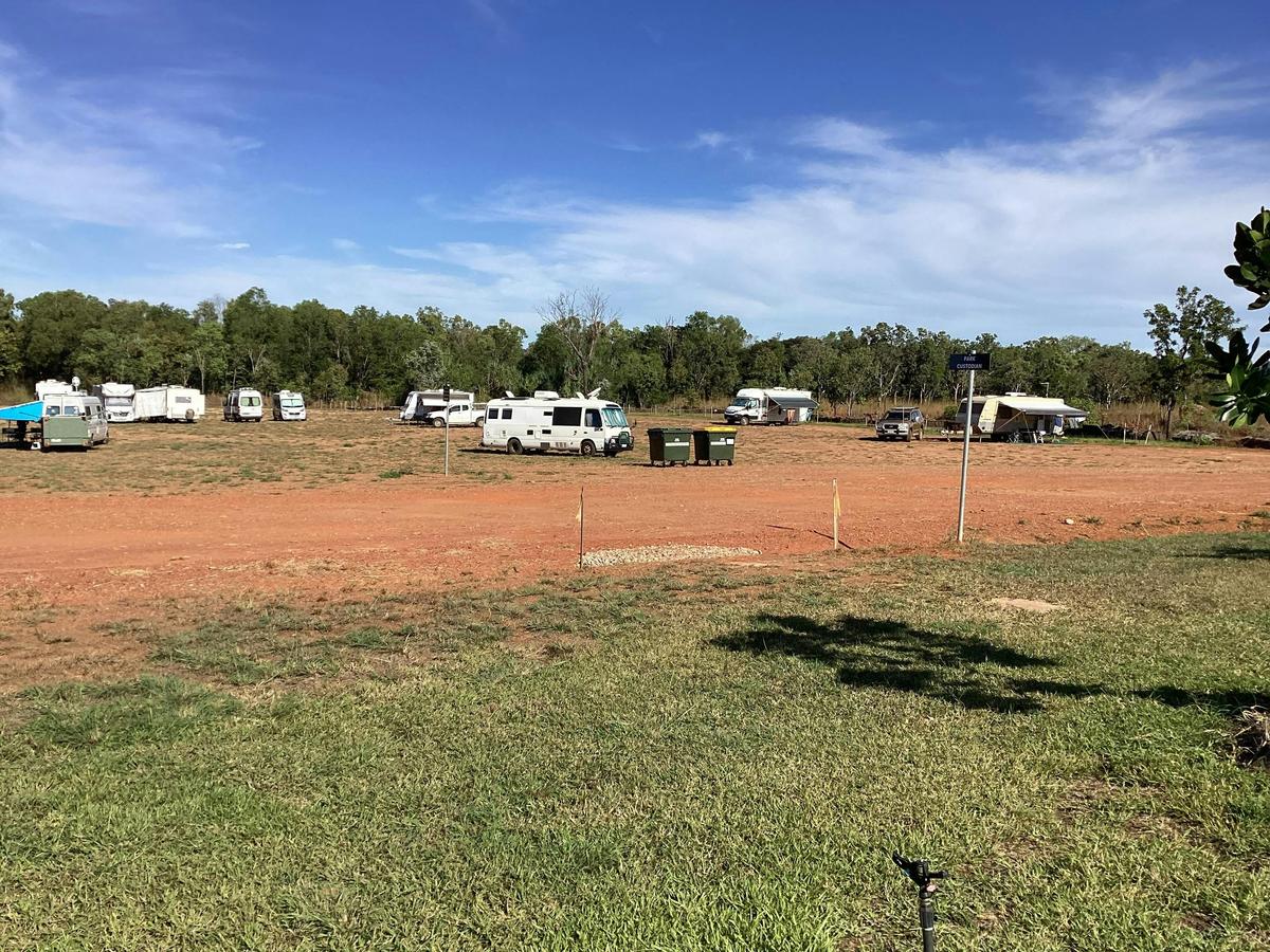 Campers spread out at Sundance Farm