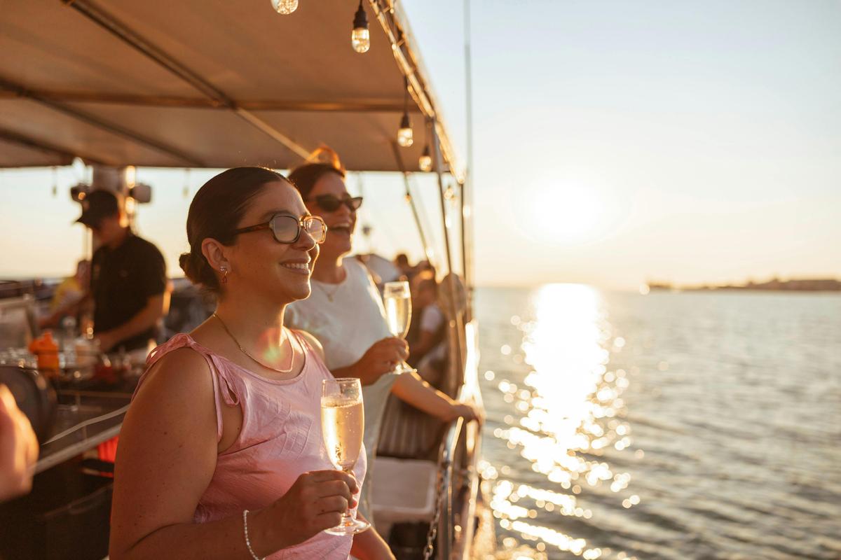 Cruising at golden hour