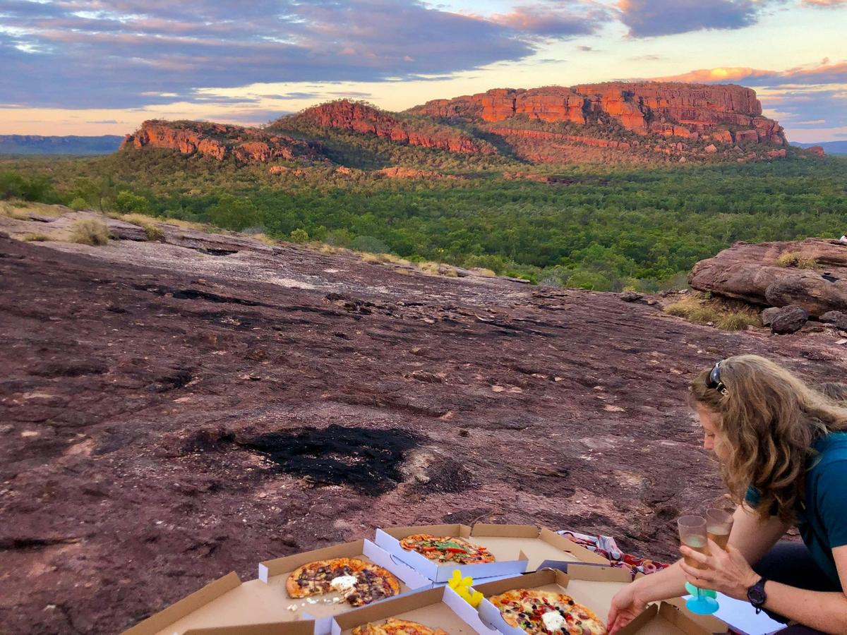 Surprises in special places by sunset!