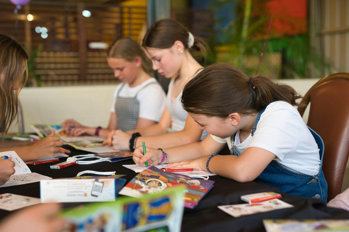 Host your kids party with us! We have a special party package including drinks and food