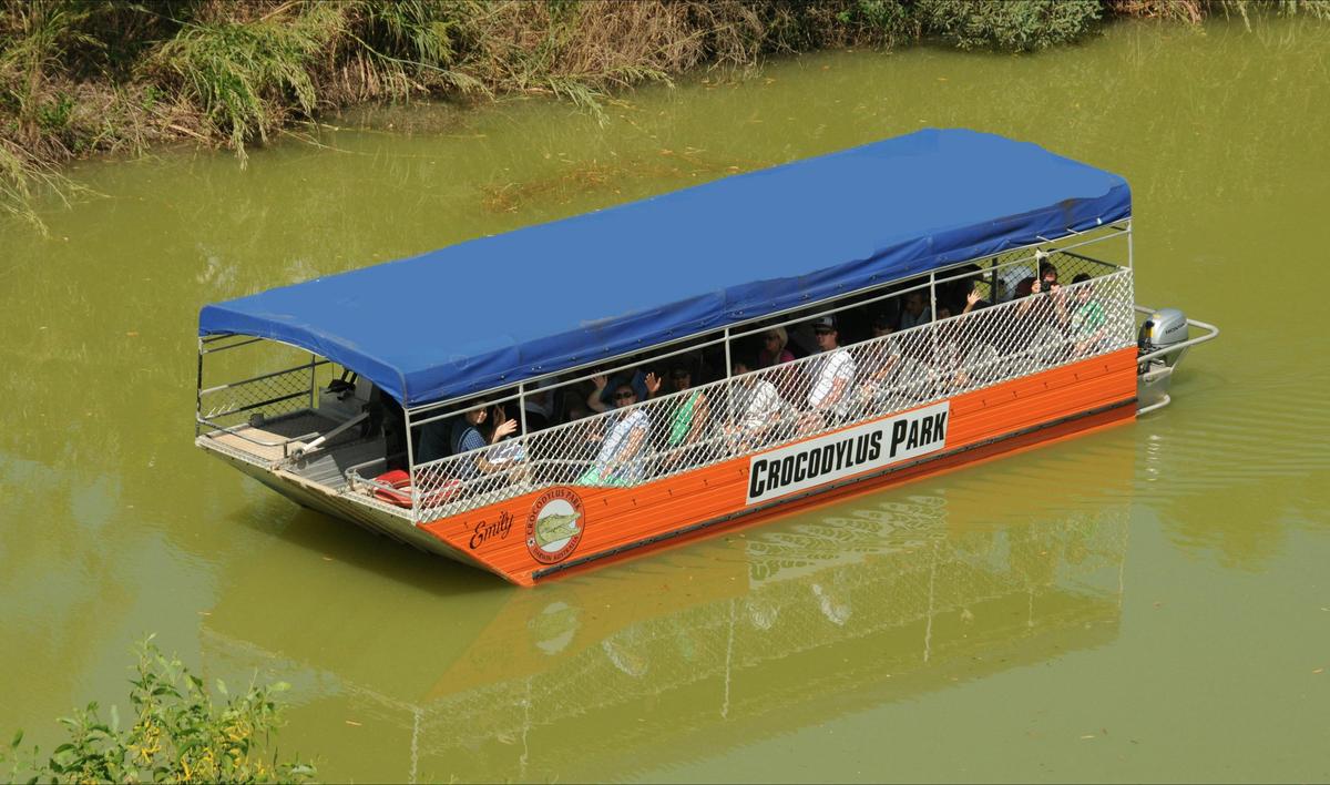 Croc Boat Cruise | Crocodylus Park