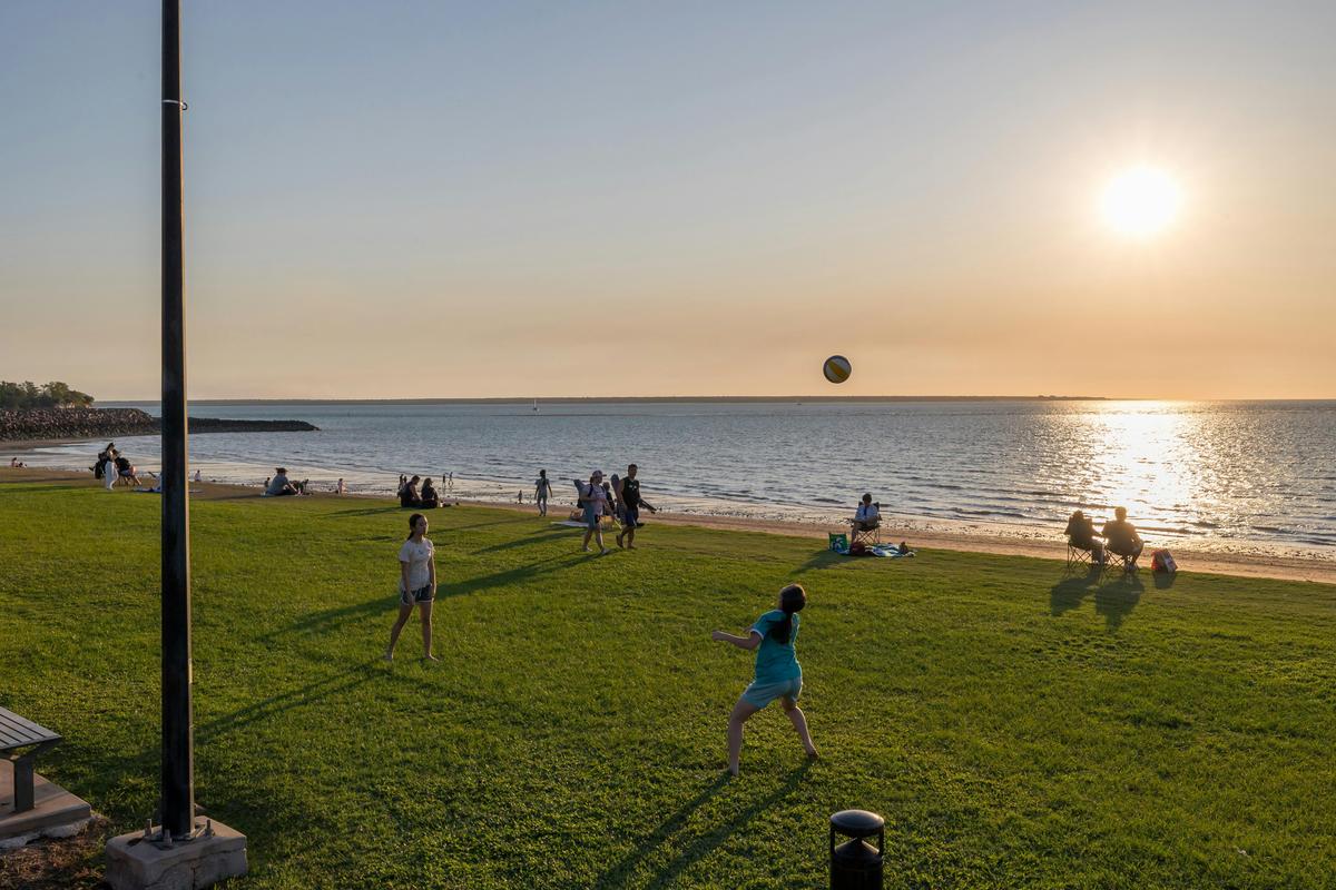 Cullen Bay Foreshore lawns