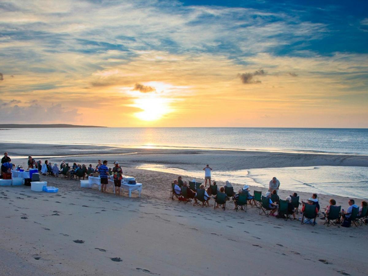 guests on the beach