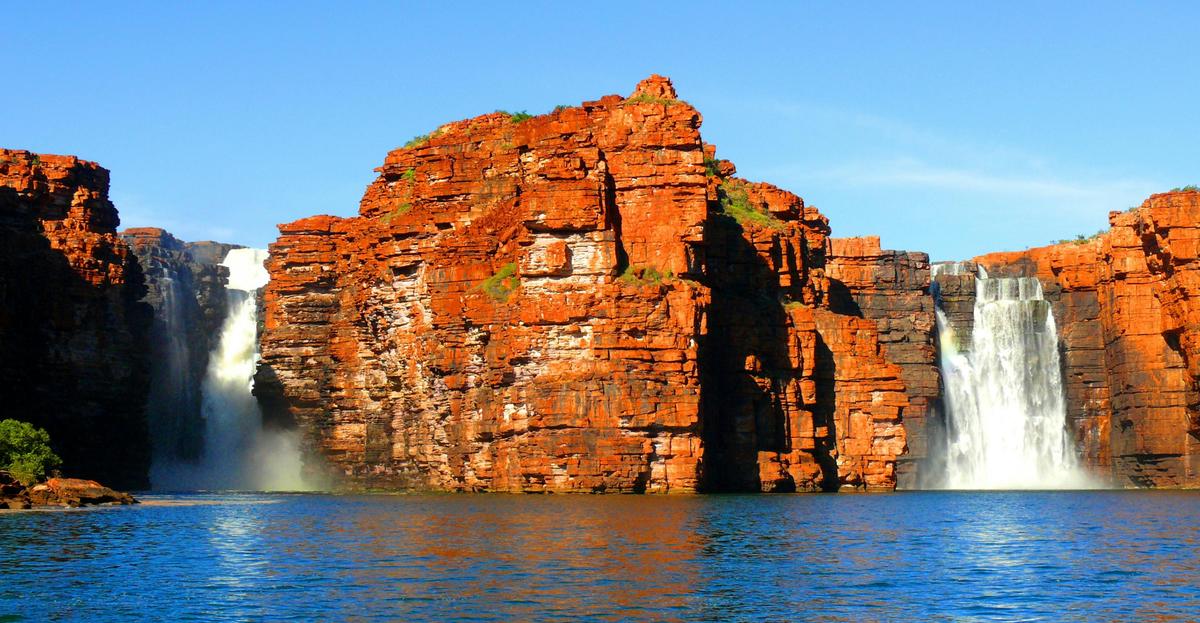 Experience the raw power of the King George Falls