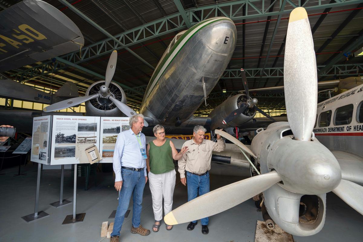 Hear the back stories from past pilots and crews. Bookings a must.
