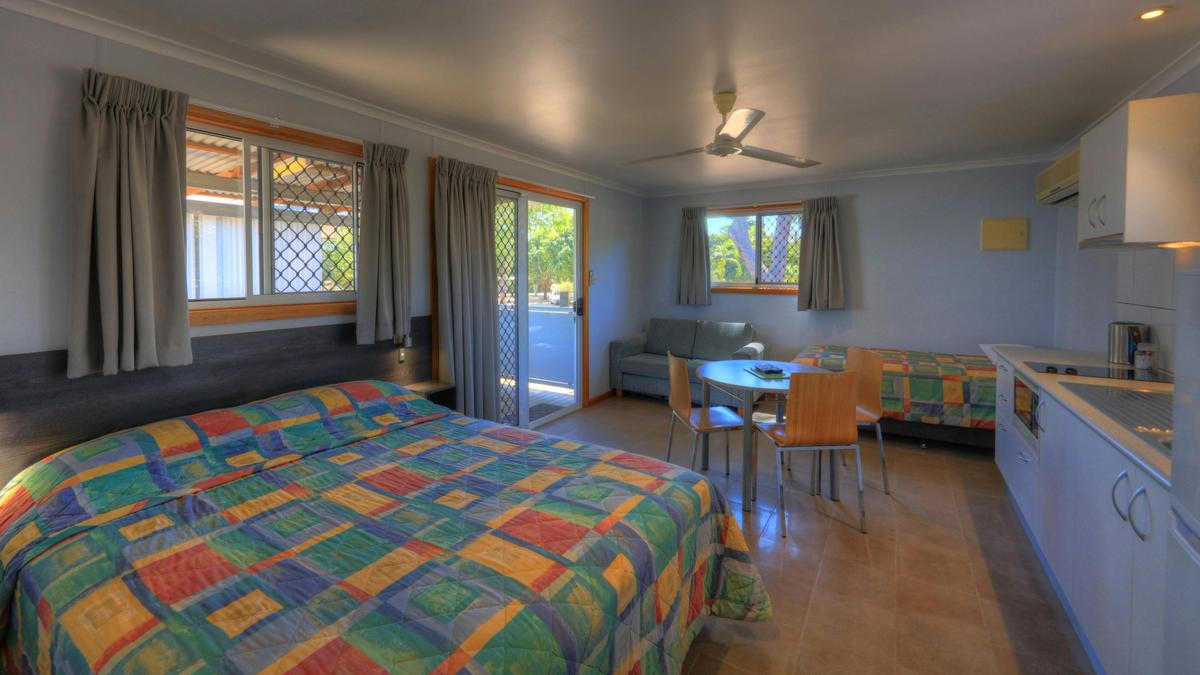 Standard Elevated Studio Cabin (Sleeps 3)