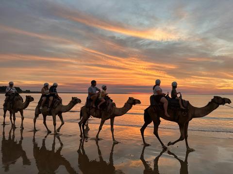 Sunset Camel Ride
