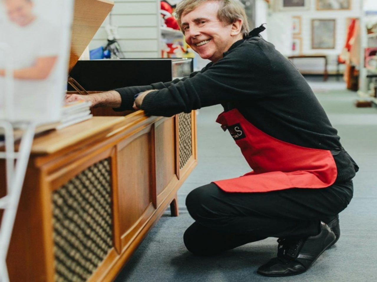 Volunteering at the Salvos store