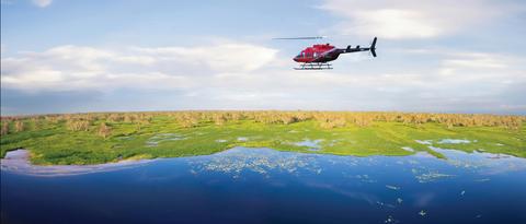 Heli-foraging - a bespoke gin making experience