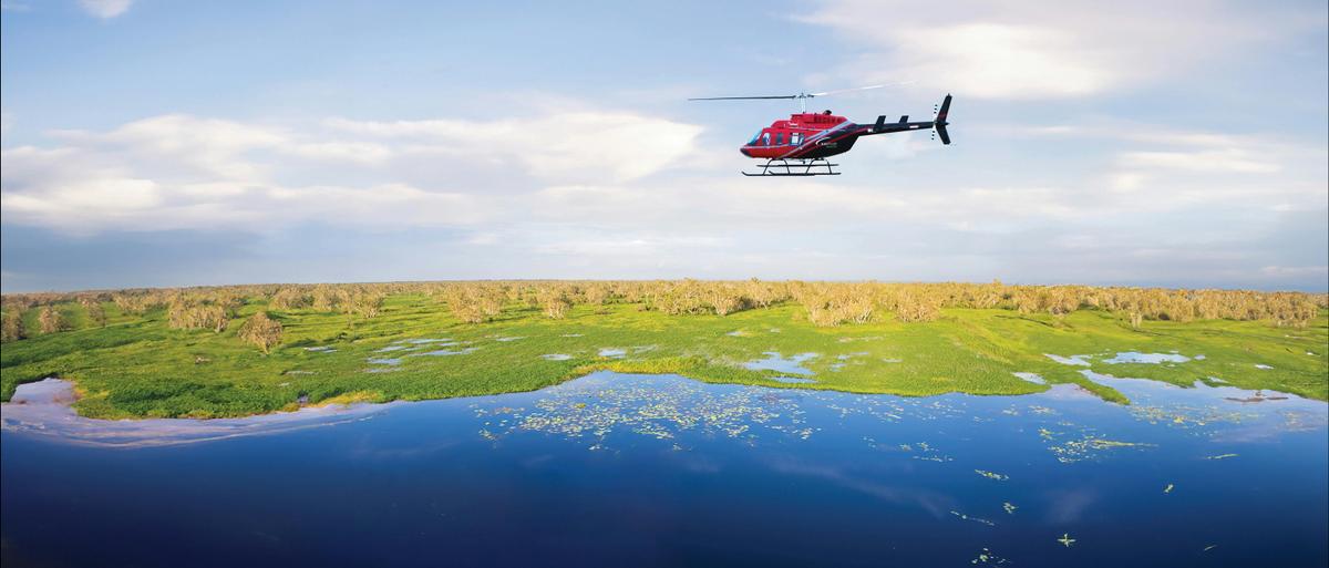 Heli-foraging - a bespoke gin making experience