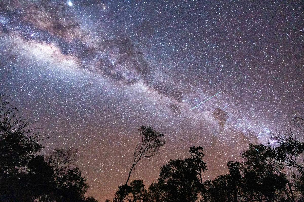 Northern Night Skies - Shooting stars and moonlight mixed with the howl of a lonesome dingo.