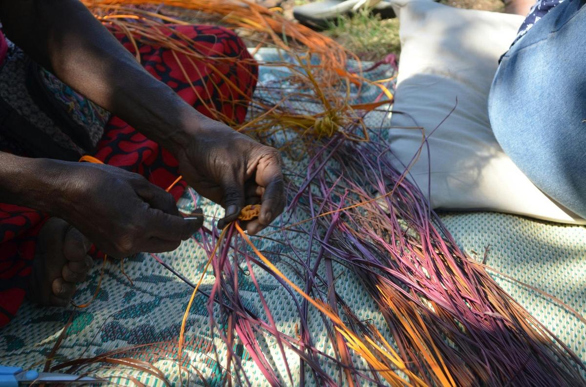Basket weaving