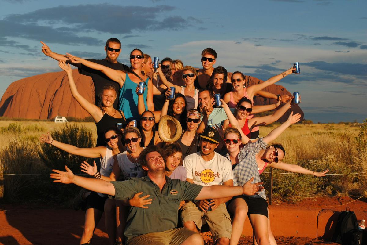 Sunset dreams at Uluru