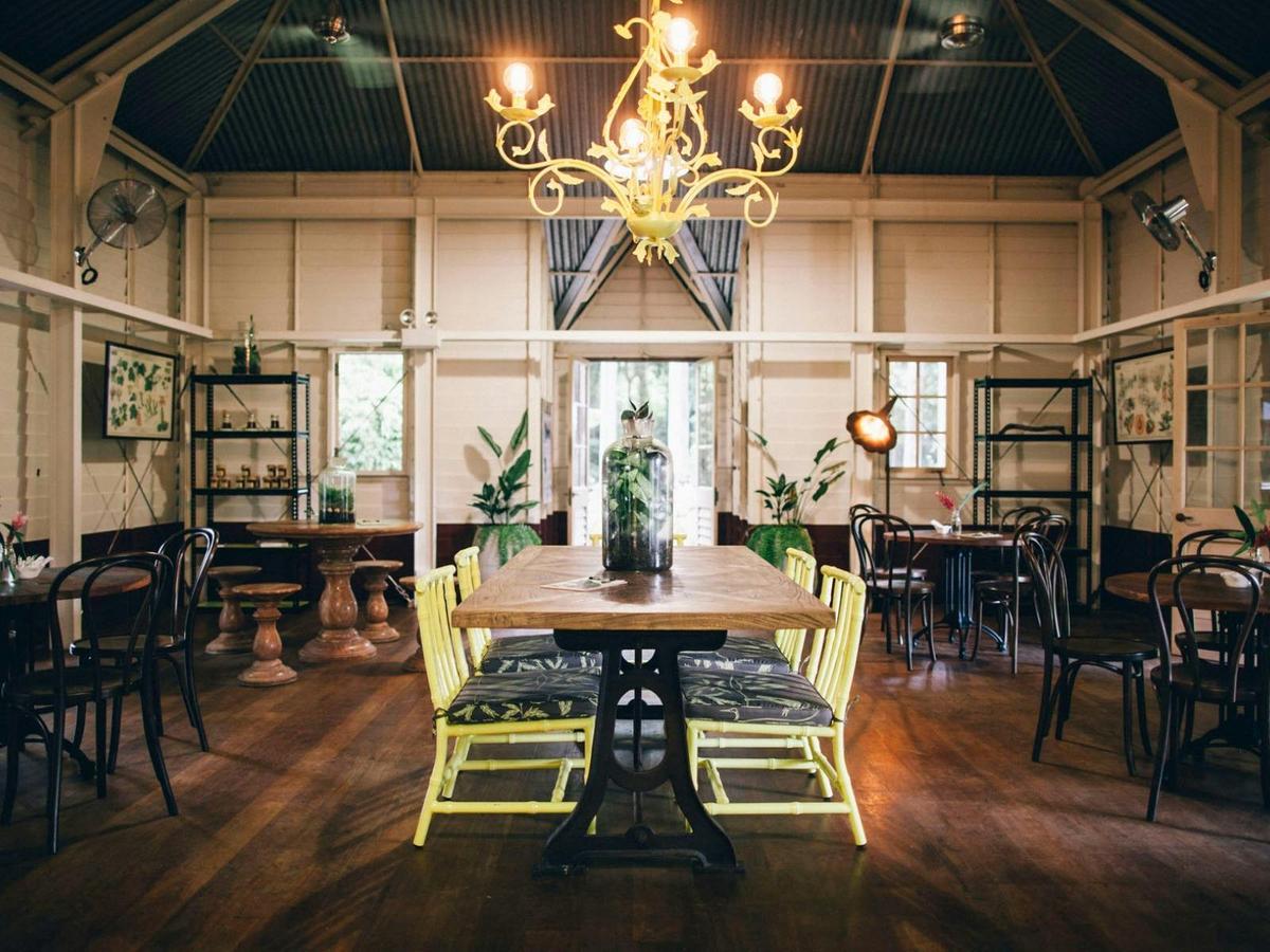 Inside Eva's Cafe