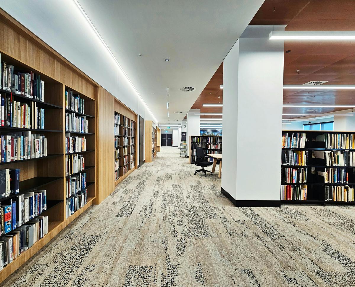 The NT Collection of books at LANT Darwin city.