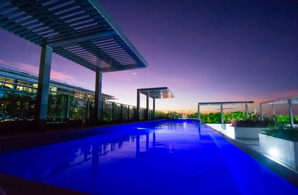 Pool and BBQ area