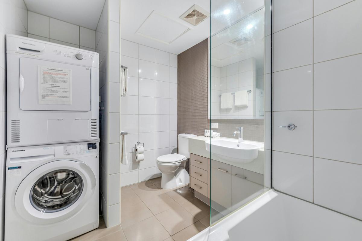 Ensuite laundry facilities in 1,2- and 3-bedroom apartment