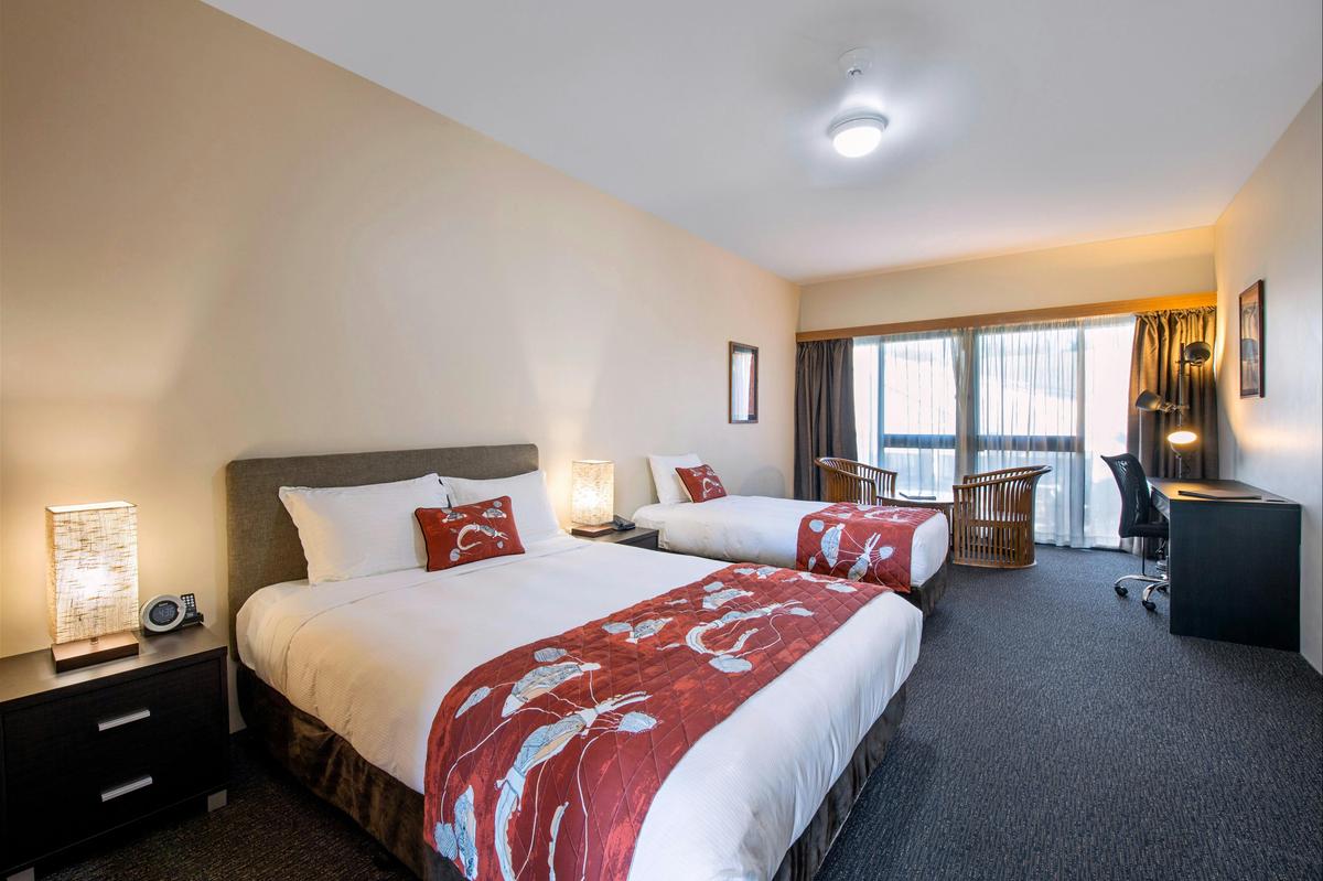 Queen twin room