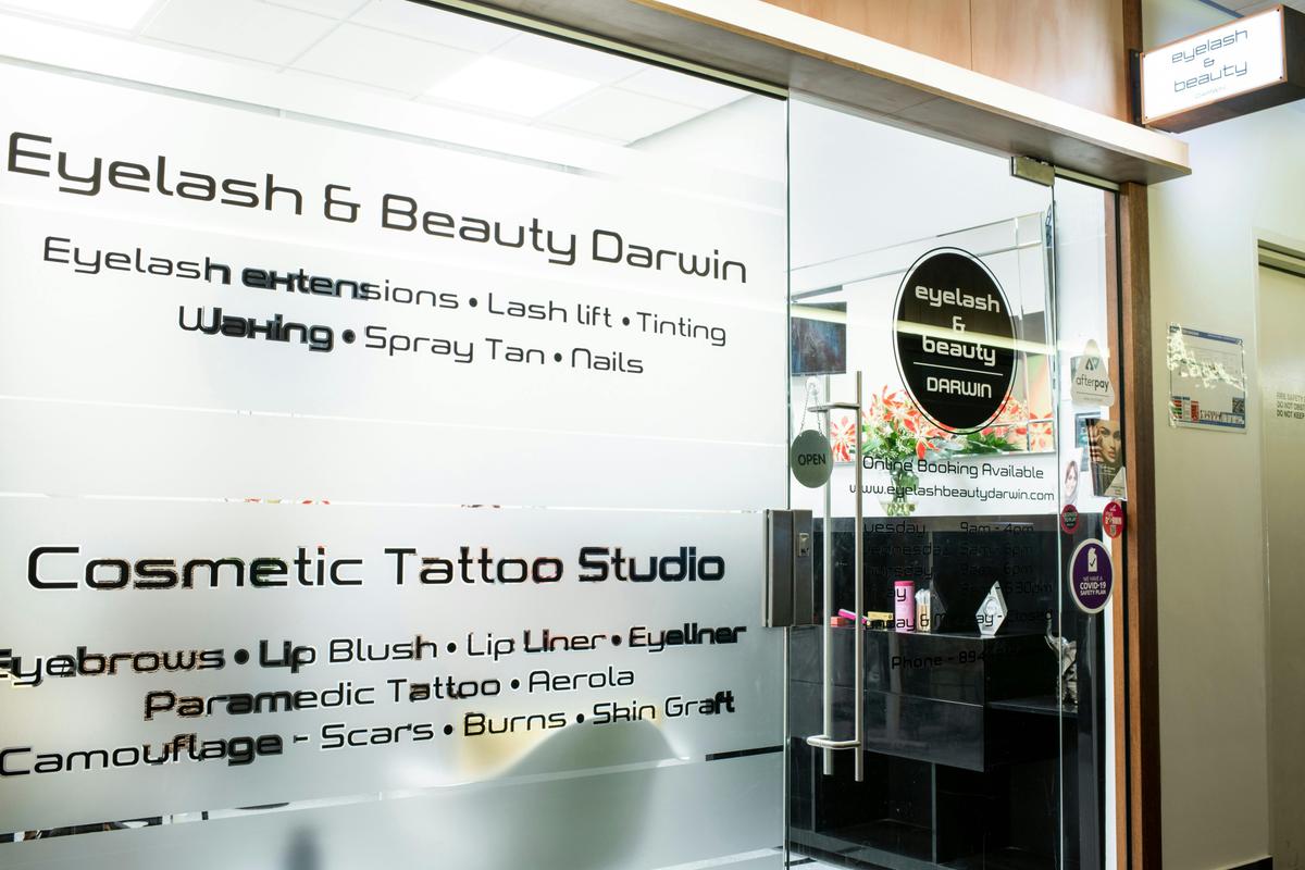 Salon window