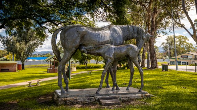 Scone Mare and Foal