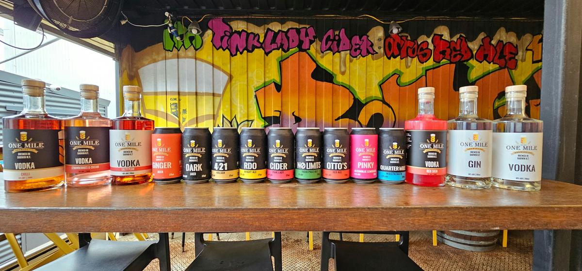 Beverages made on site