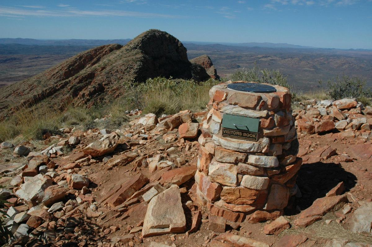Mt Sonder summit