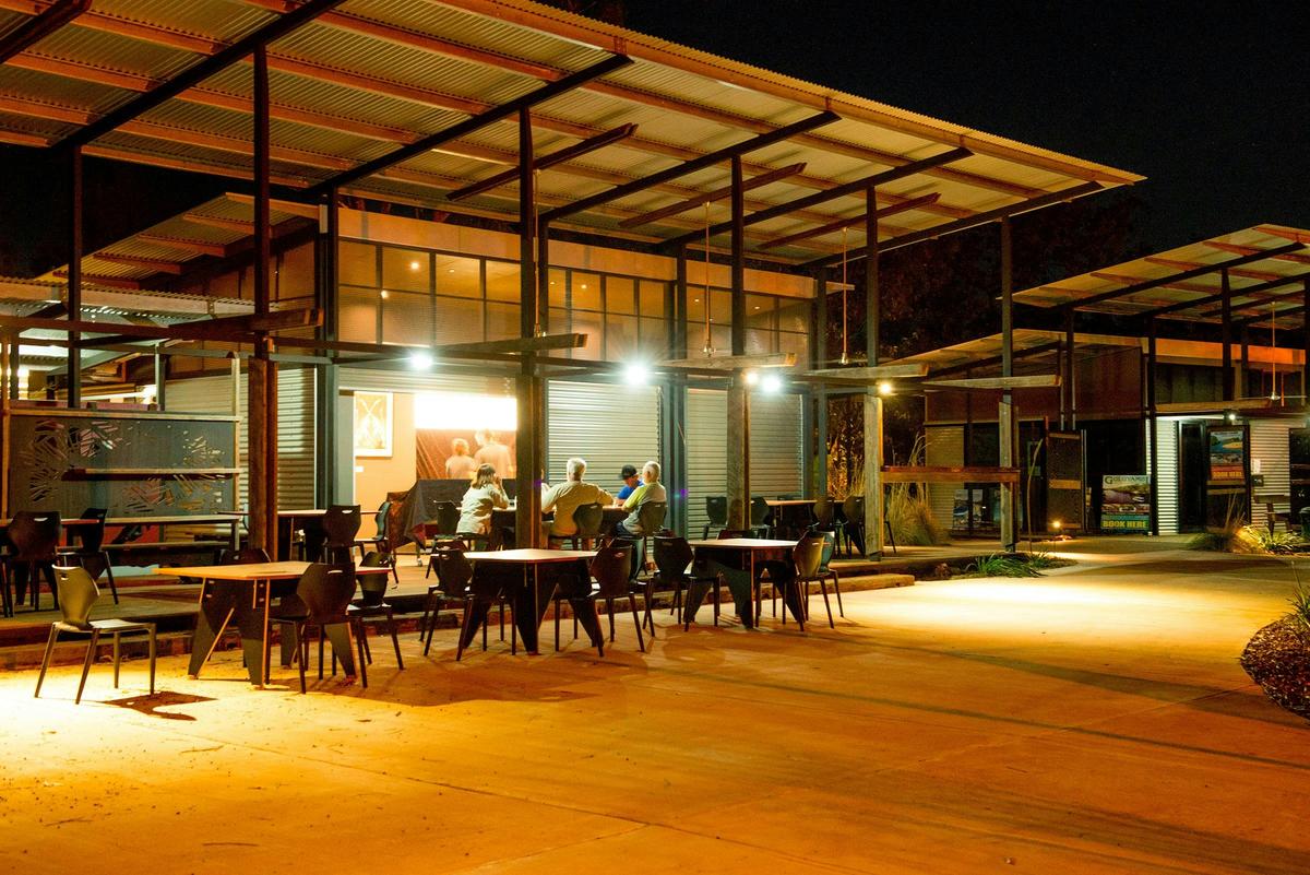 AKR Cafe Area Night