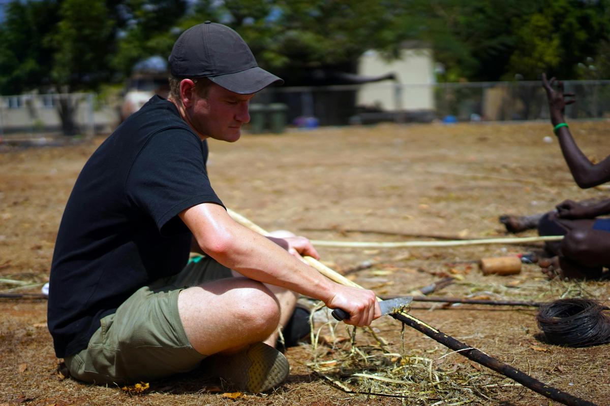 Spear making