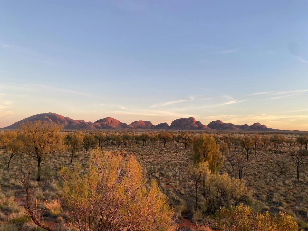 Kata Tjuta at sunrise