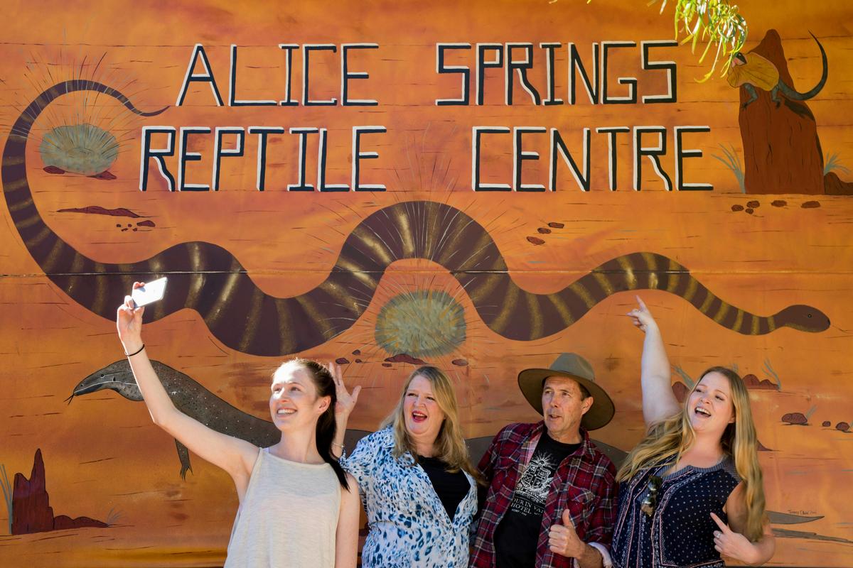 Welcome to the Aliec Springs Reptile Centre